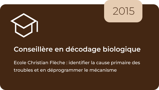 Card - Diplome - Conseillere en decodage biologique
