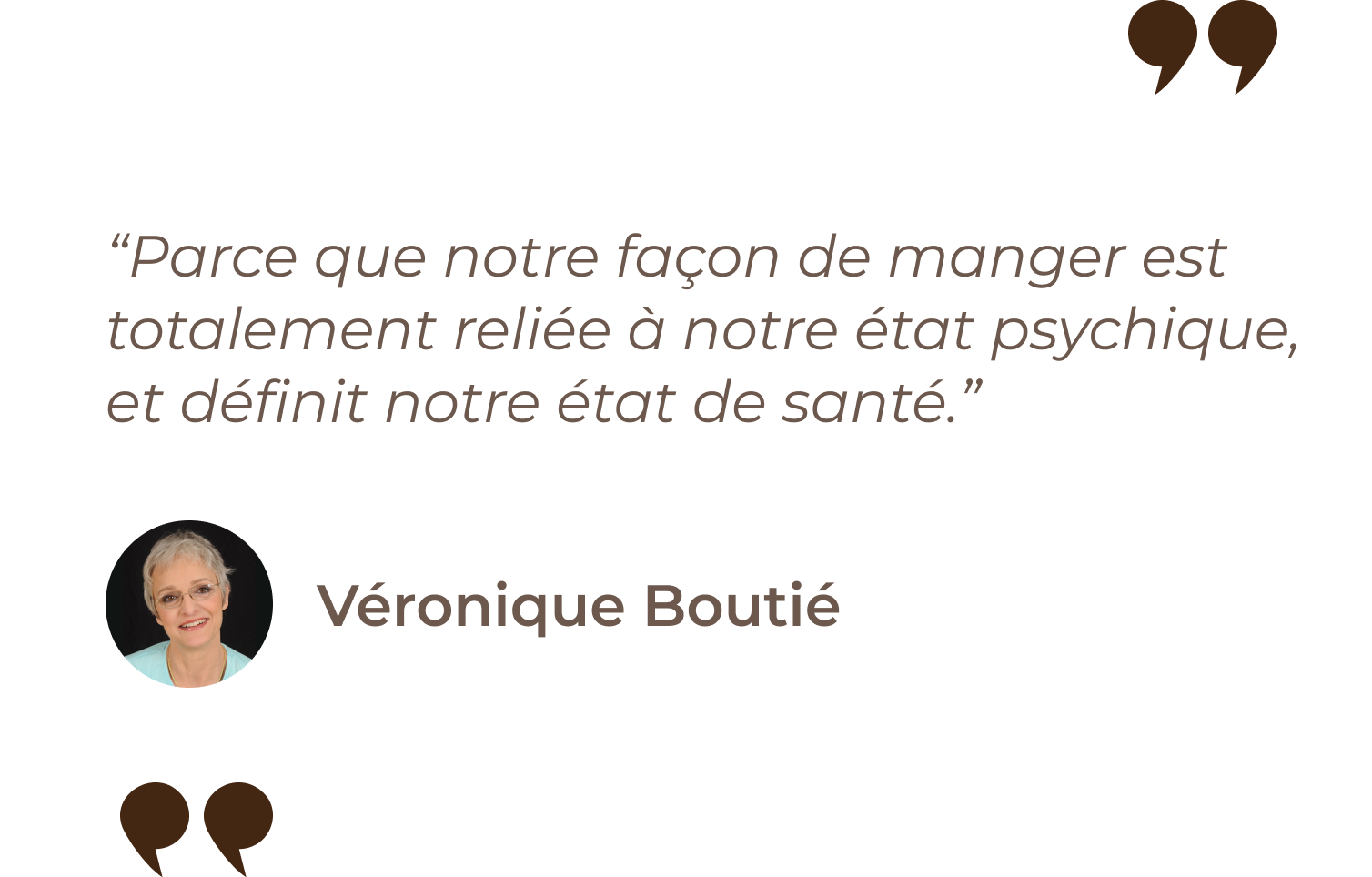 Temoignage - dietetique - Homepage